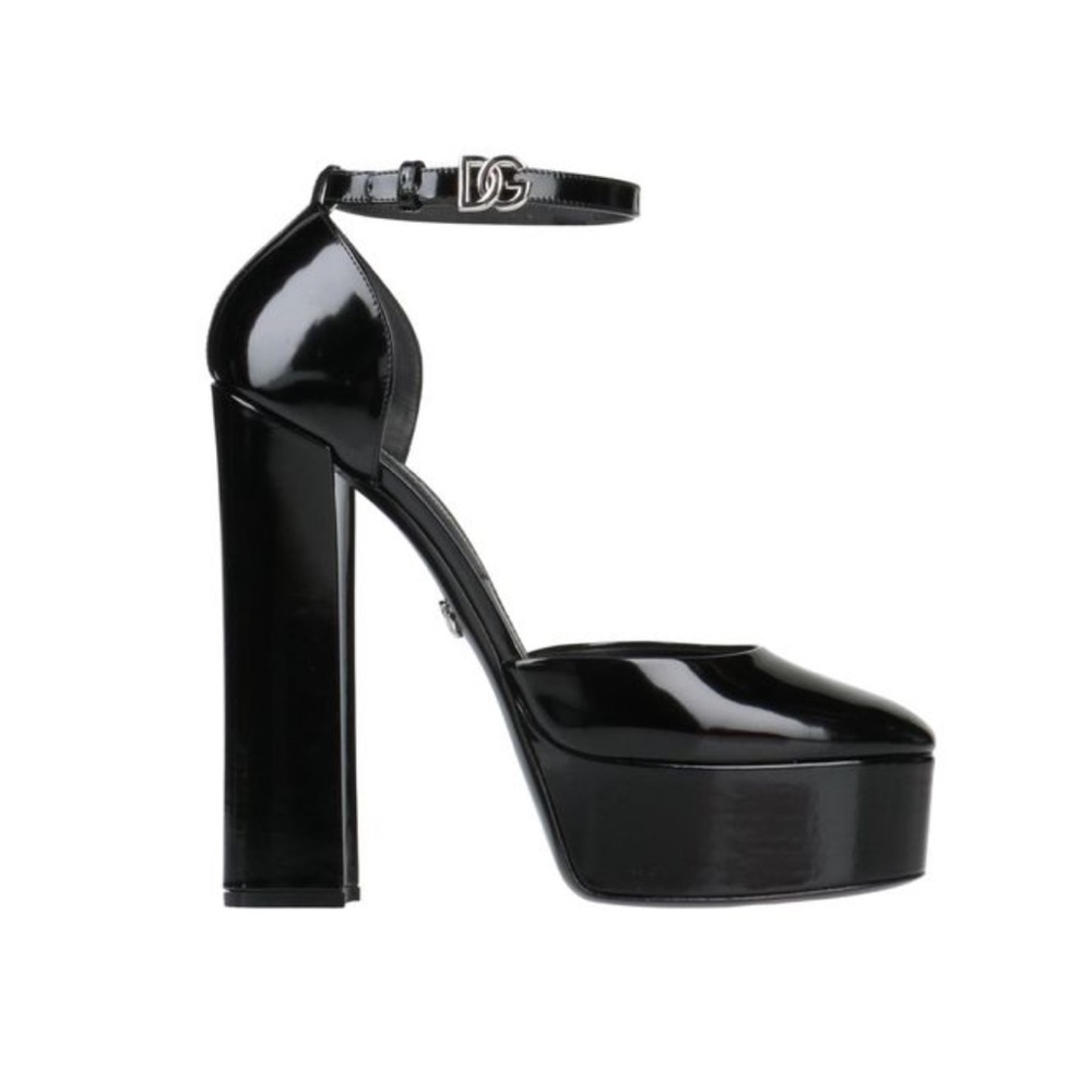 Dolce & Gabbana 105 MM Patent Platform Heels